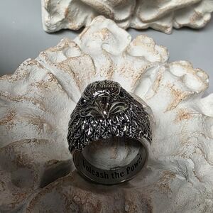 Silver Eagle Ring